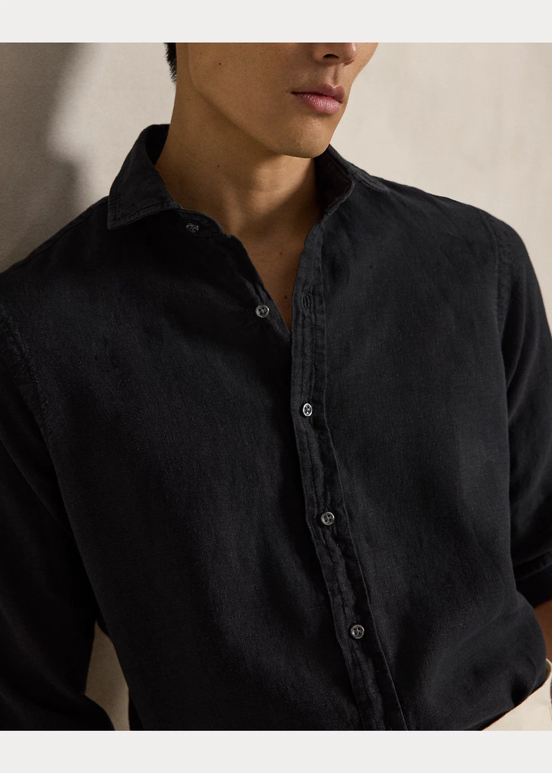 Classic Fit Linen Shirt 5