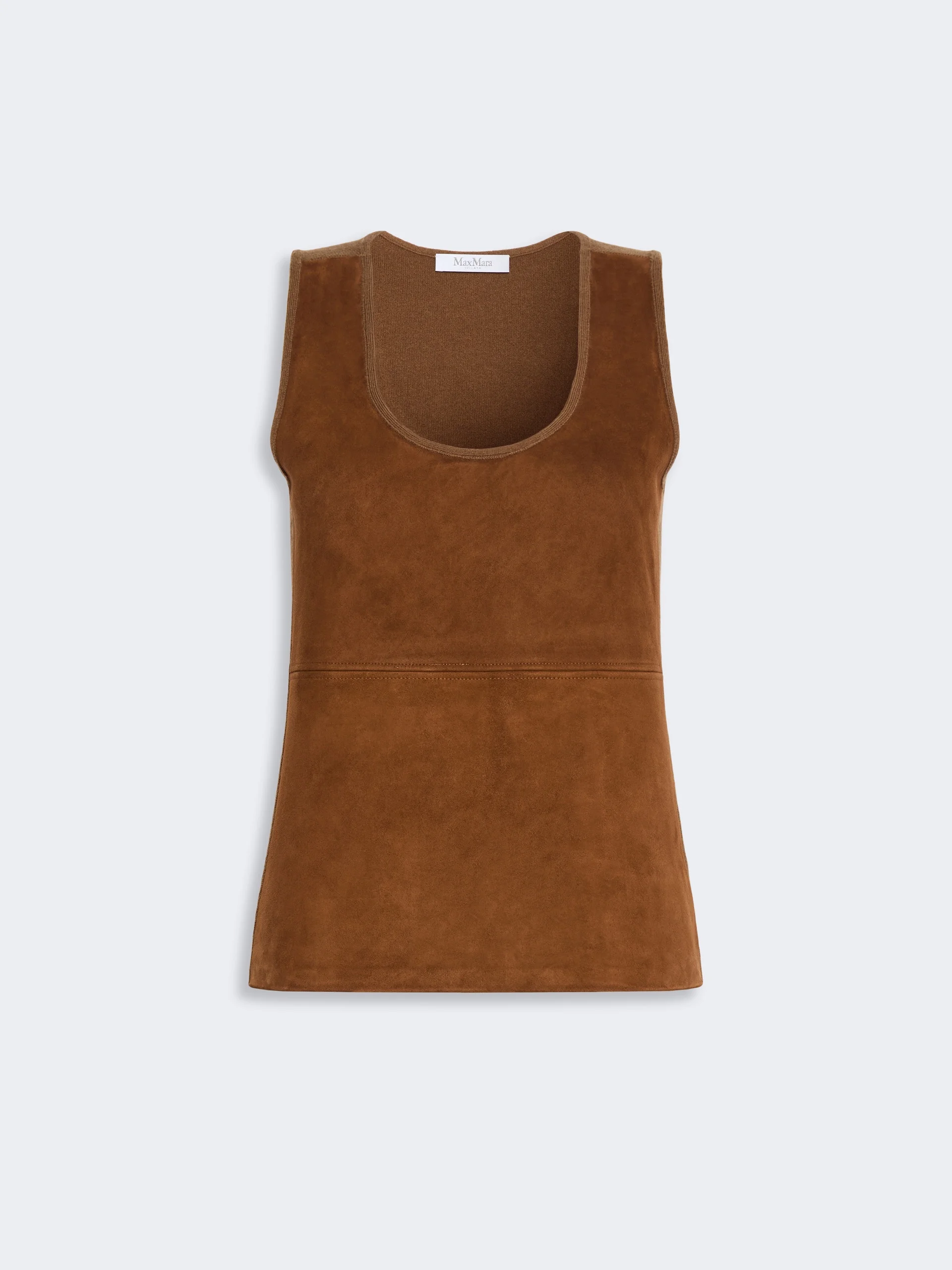 ACCORDO Wool and cashmere top - CAMEL - 1