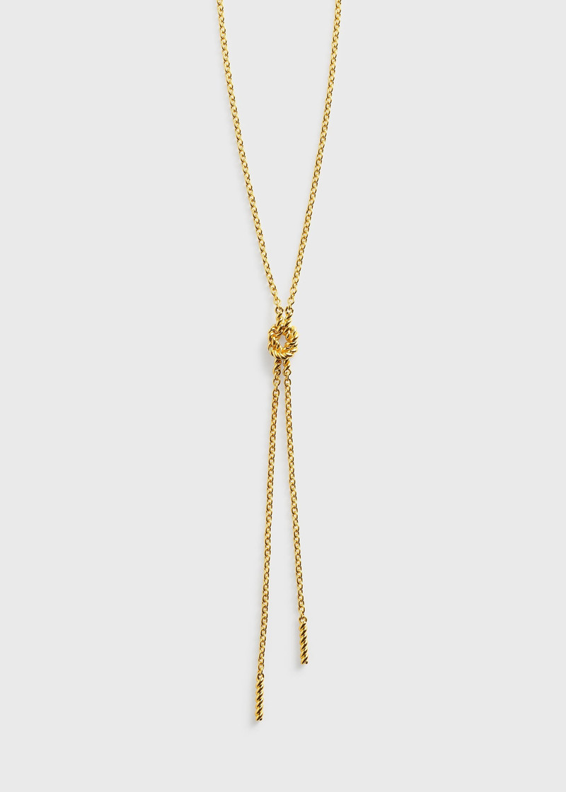 Rope lariat gold 4