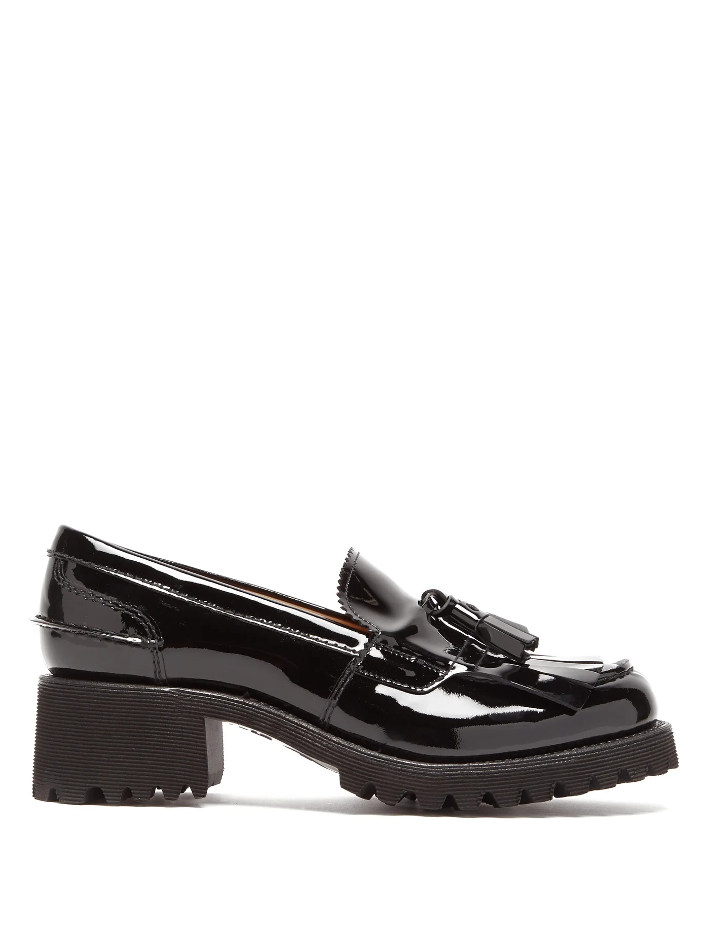 Coleen tasselled patent-leather loafers - 1