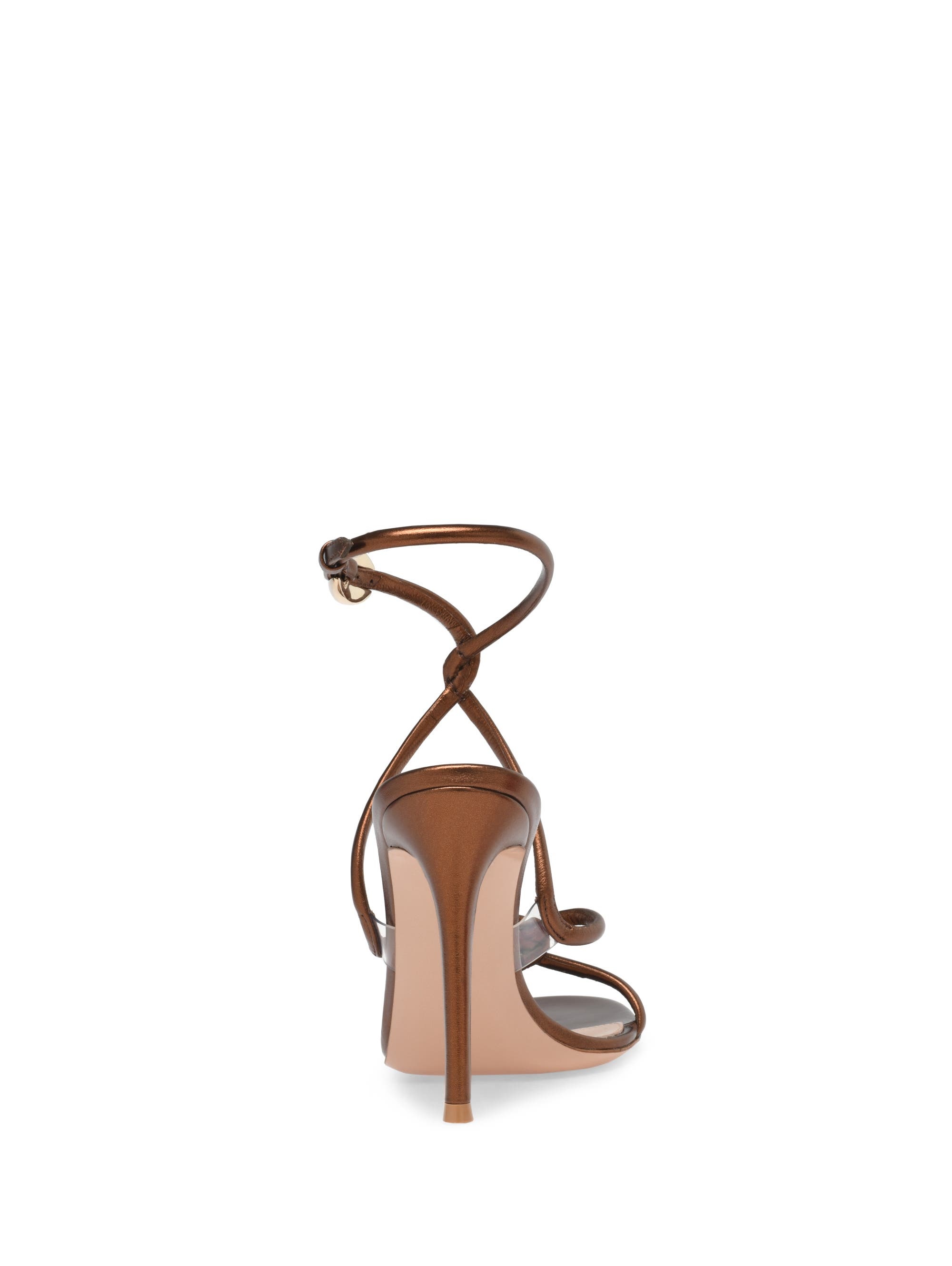 Gianvito Rossi Black Mamba Sandals in Brown Nappa at Nordstrom - 4