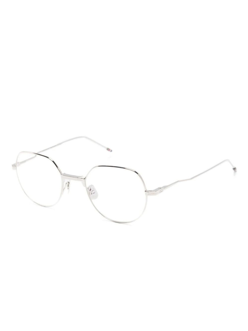 Thom Browne round-frame glasses outlook