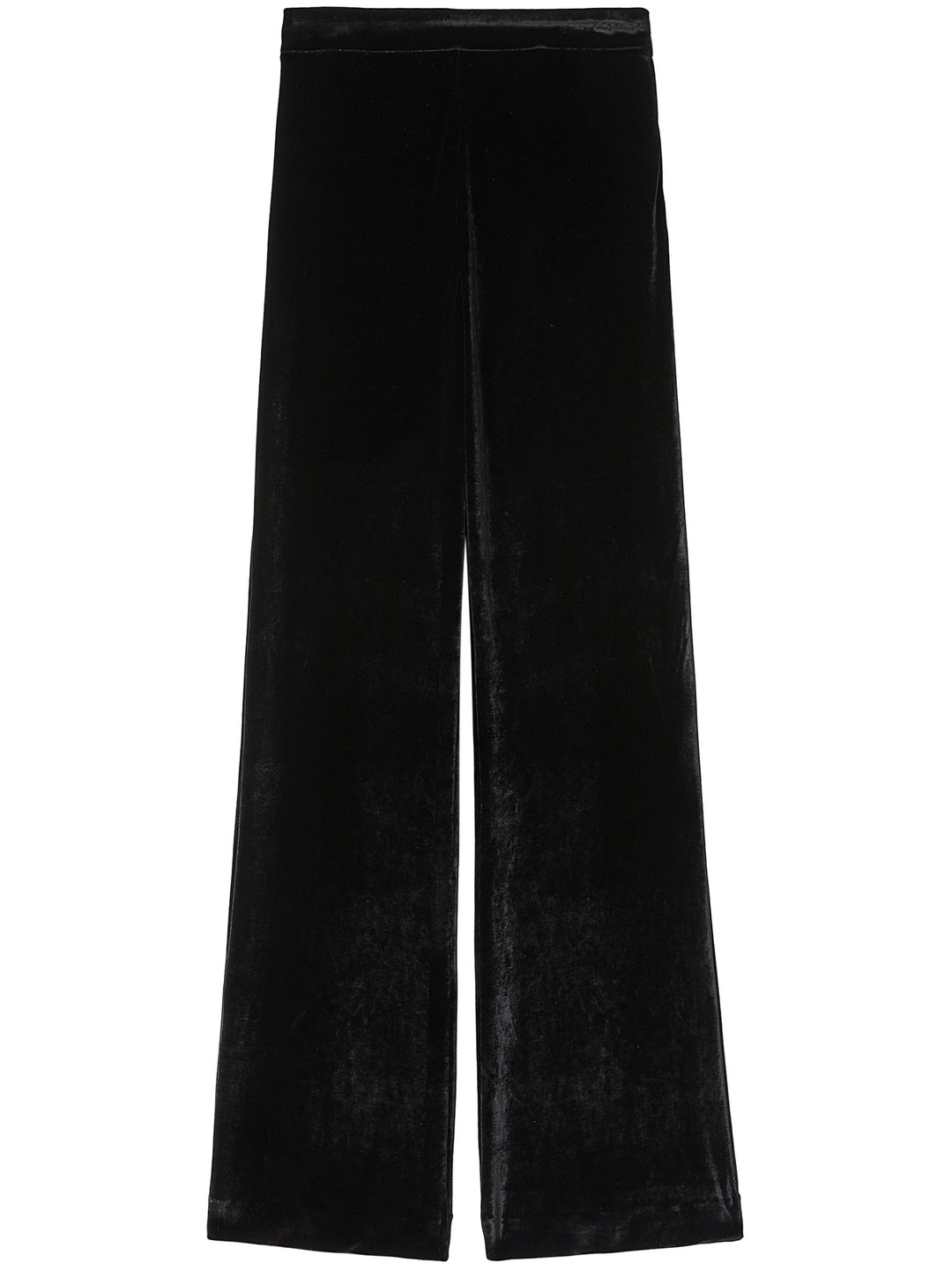 Washed Velvet Jersey Pants - 1