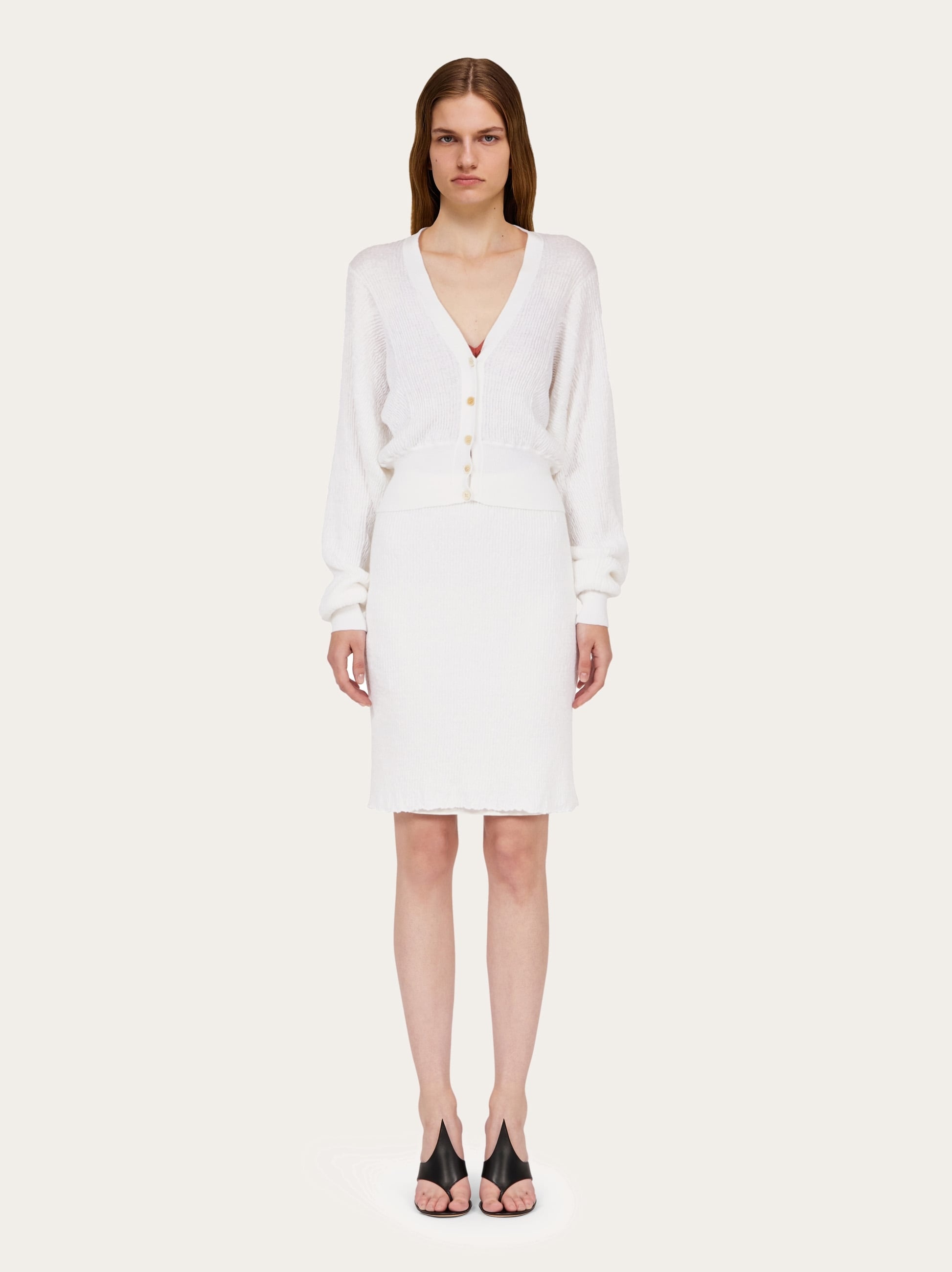 Jersey linen cardigan - 4