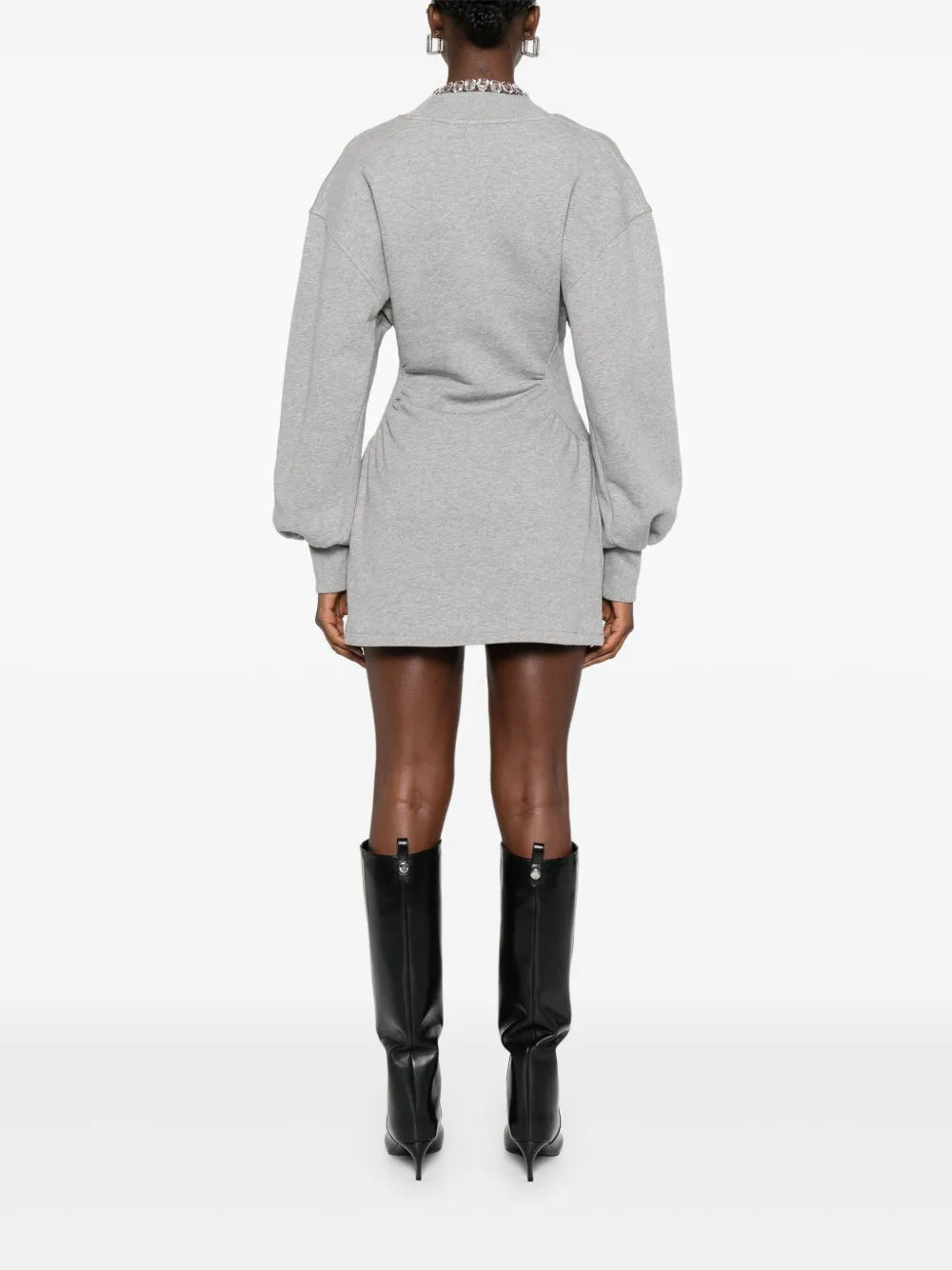 The Attico Women Short V-Neck Dress - 4