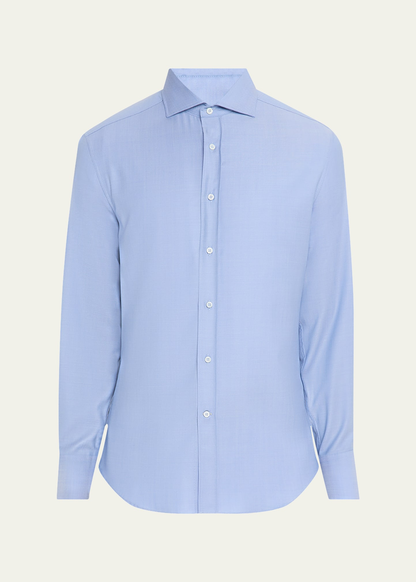 Men's Woven Oxford Spread-Collar Sport Shirt - 1