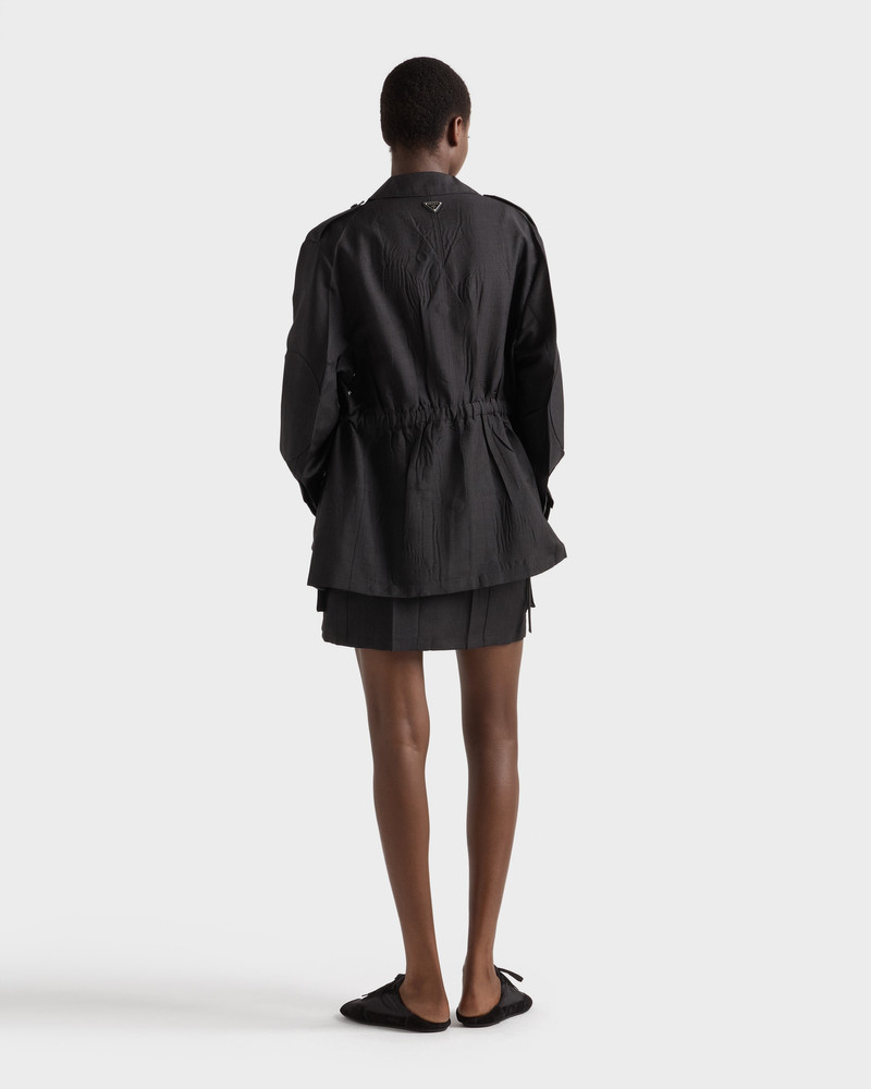Garment-dyed kid mohair jacket 5