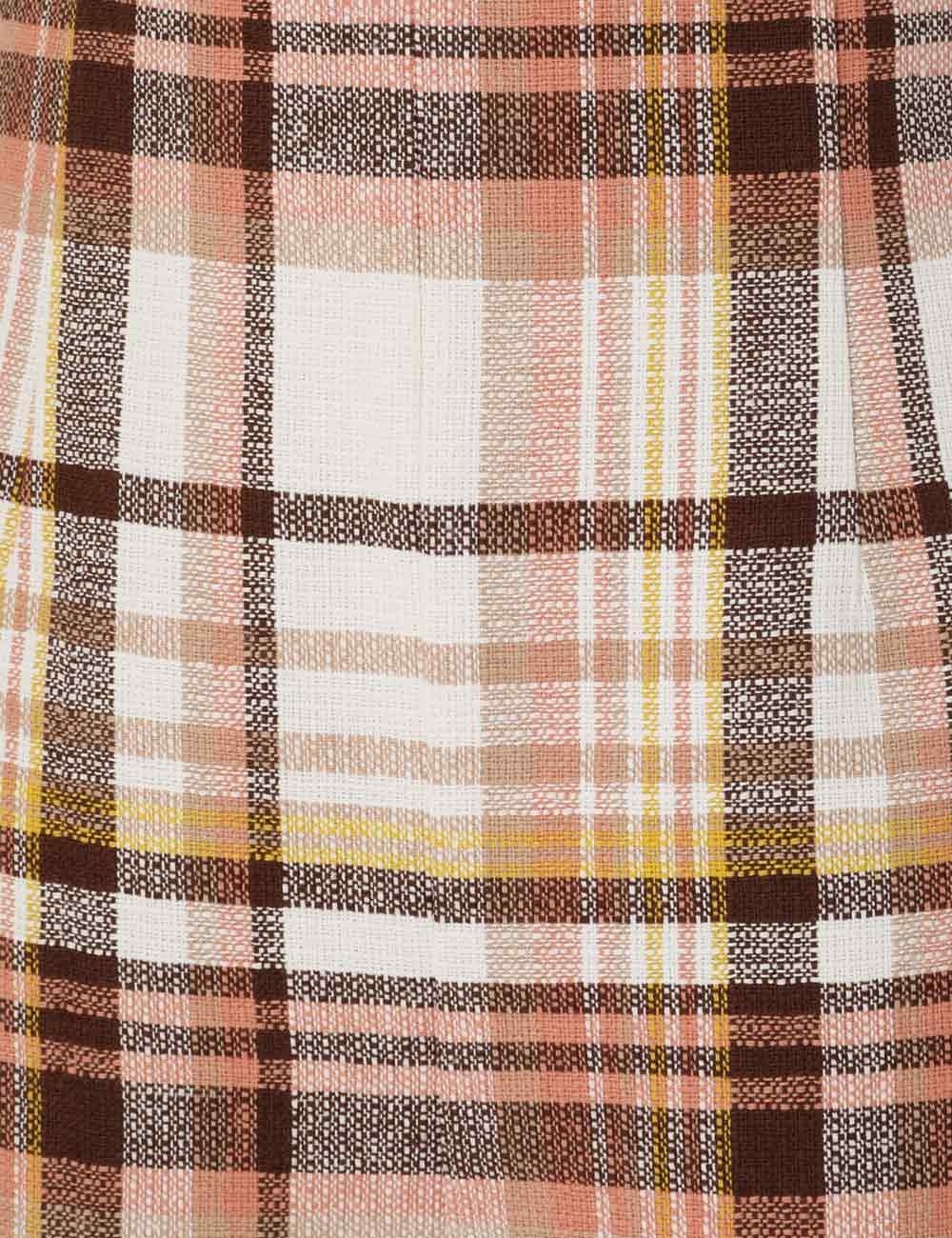 Zimmermann MATCHMAKER CHECK DANCE SHORT | REVERSIBLE