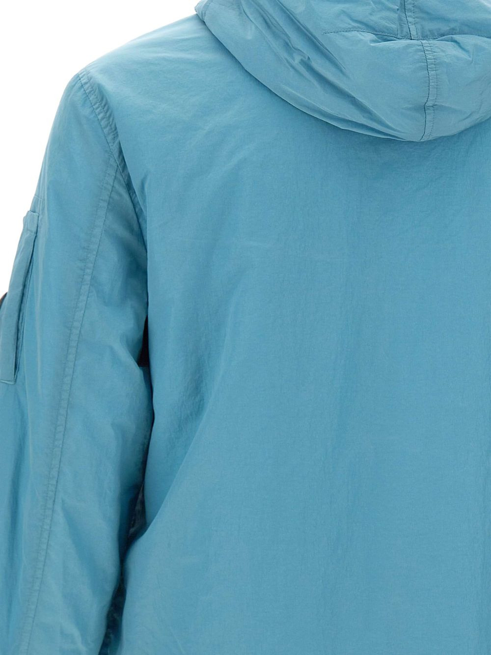 drawstring-hood jacket - 4