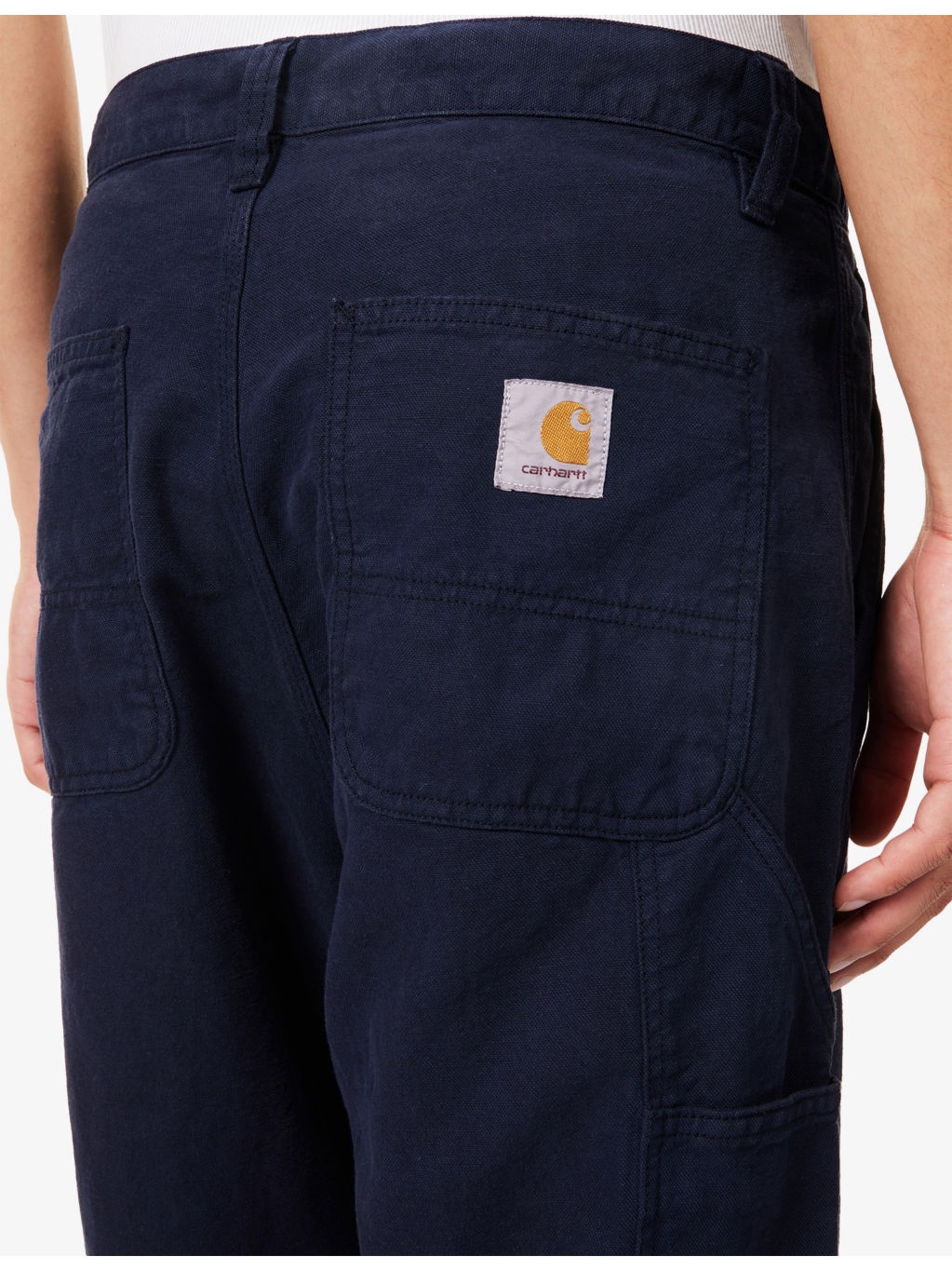 Walter Double-Knee Cotton and Linen Trousers - 5