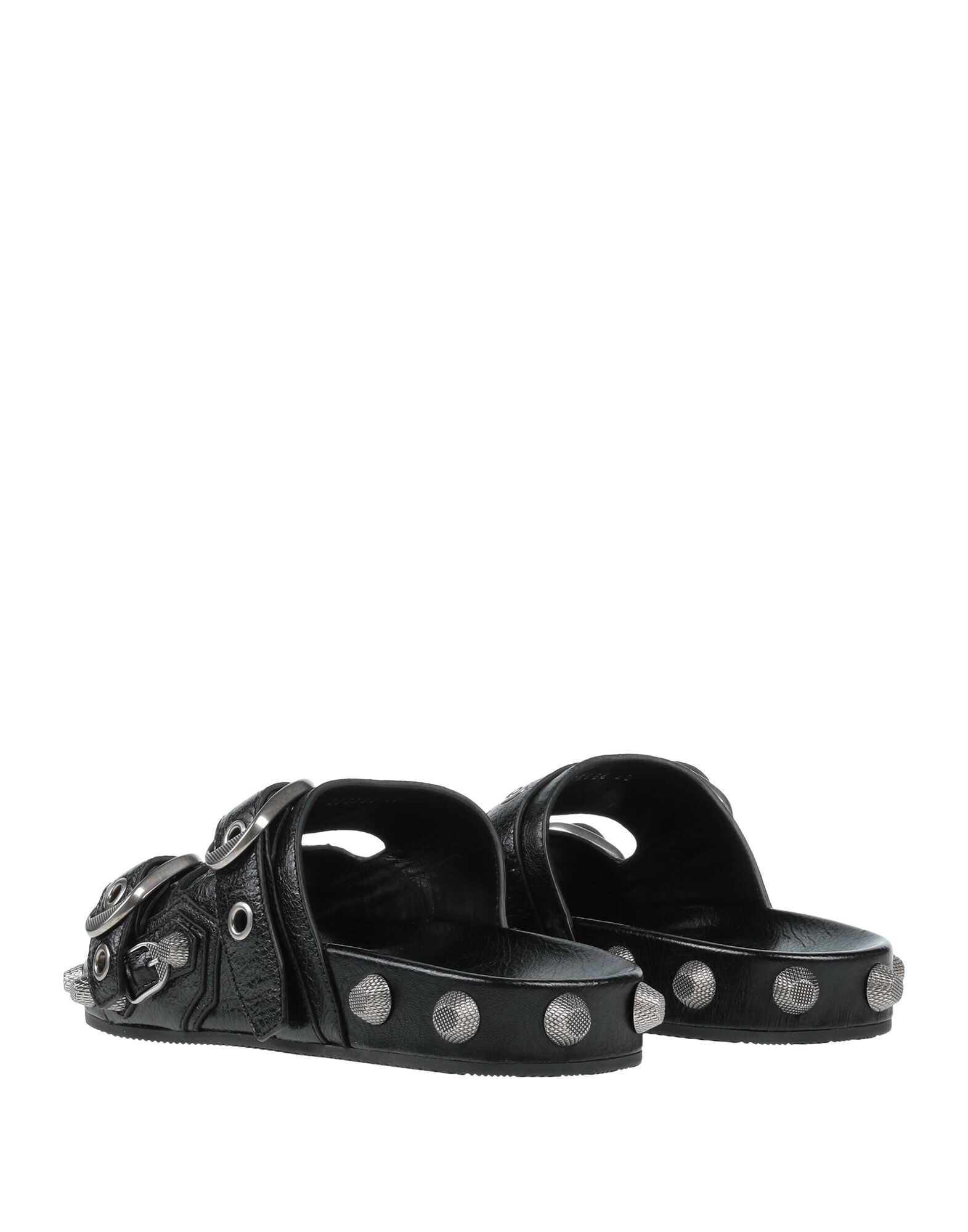 Black Men's Sandals - 3