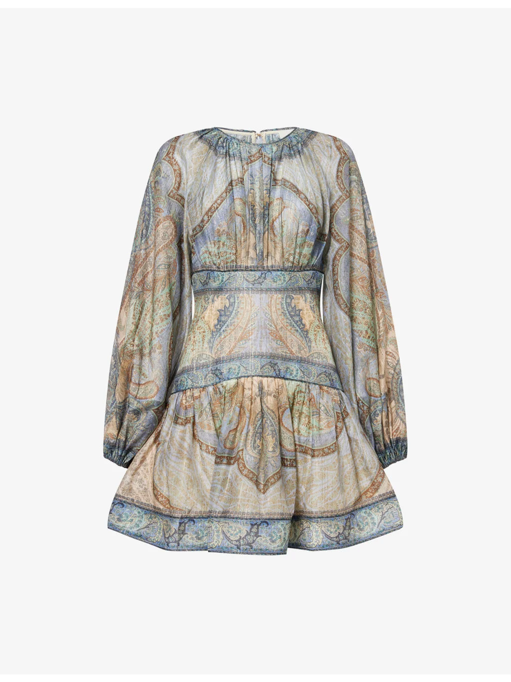 Wander Cotton-Blend Mini Dress - 1