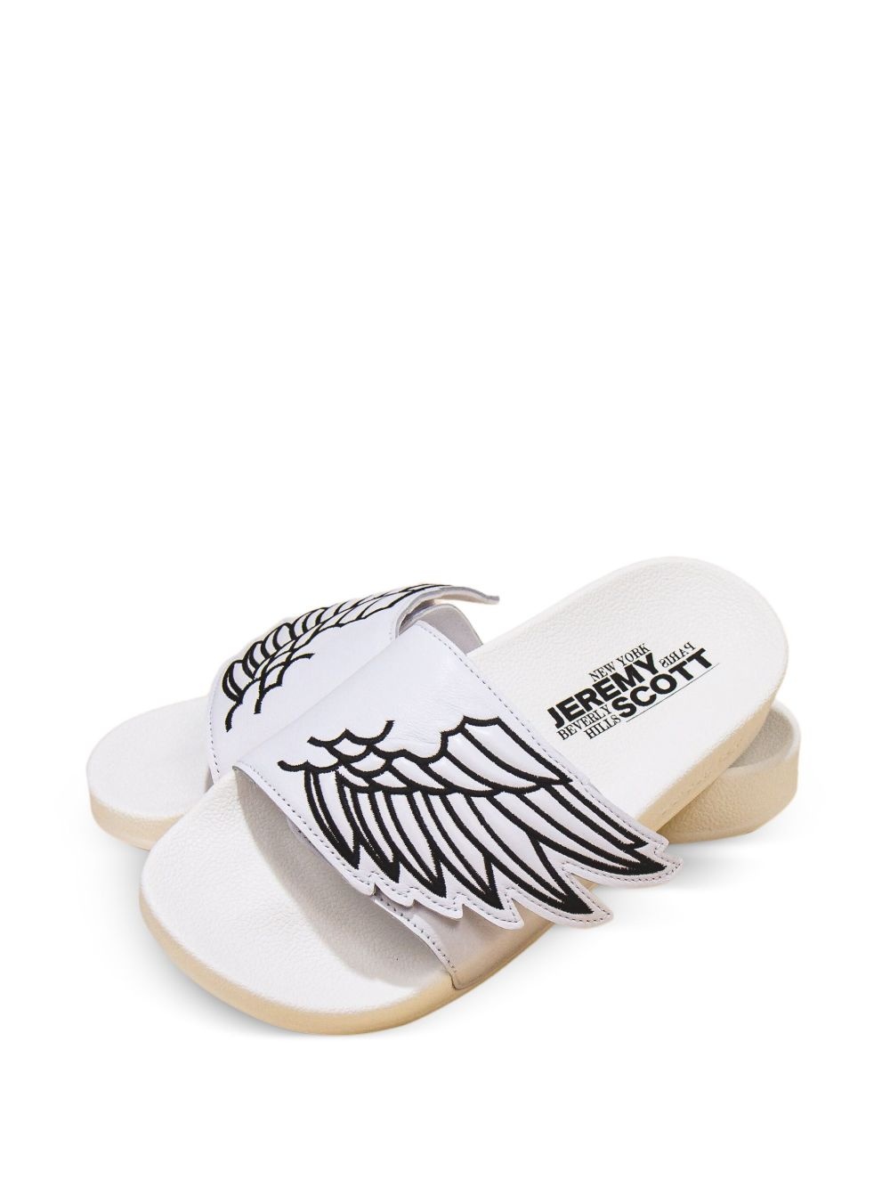 Adilette "Jeremy Scott Wings White" slides - 4