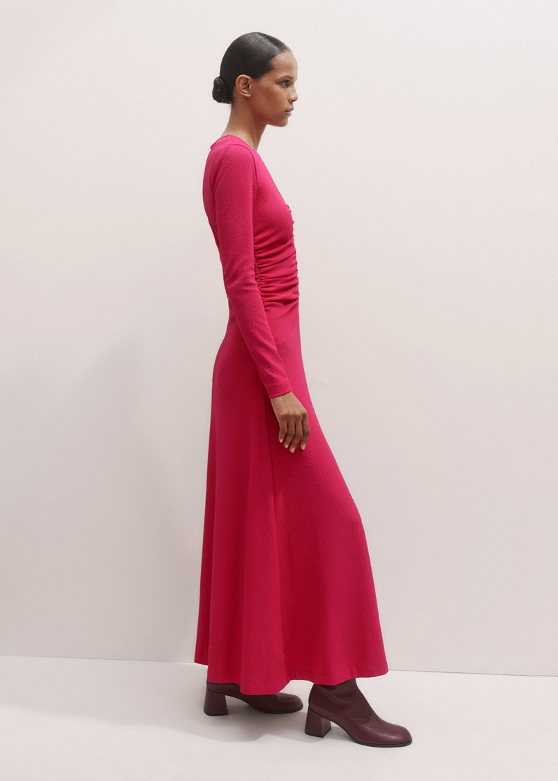 Ruched Maxi Dress 8