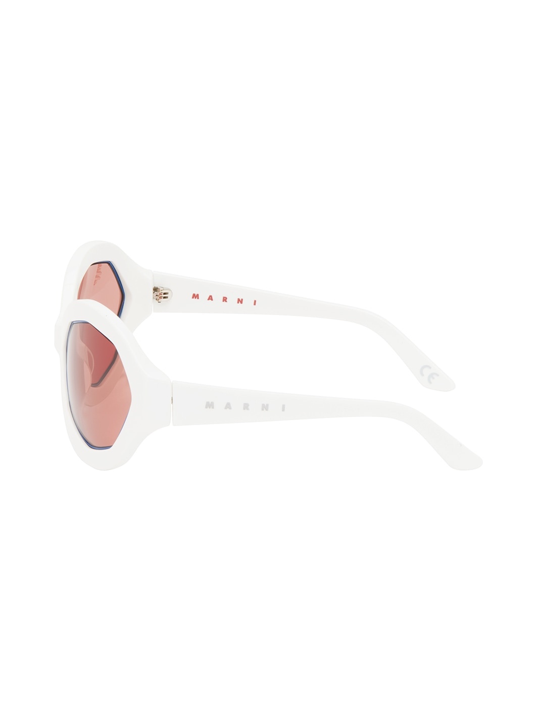 White RETROSUPERFUTURE Edition Cumulus Cloud Sunglasses - 3