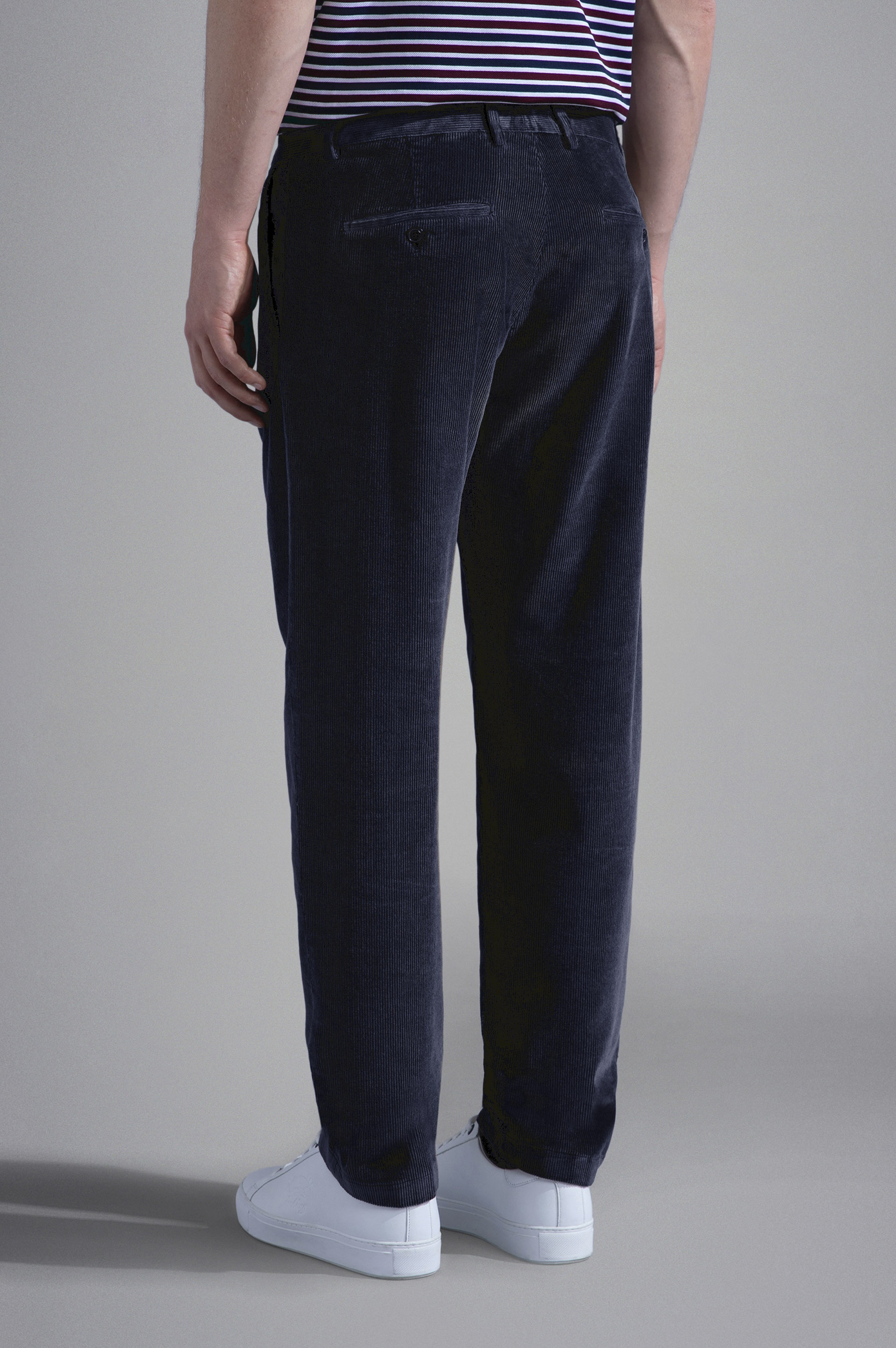 SOFT TOUCH CORDUROY CHINO TROUSERS - 3