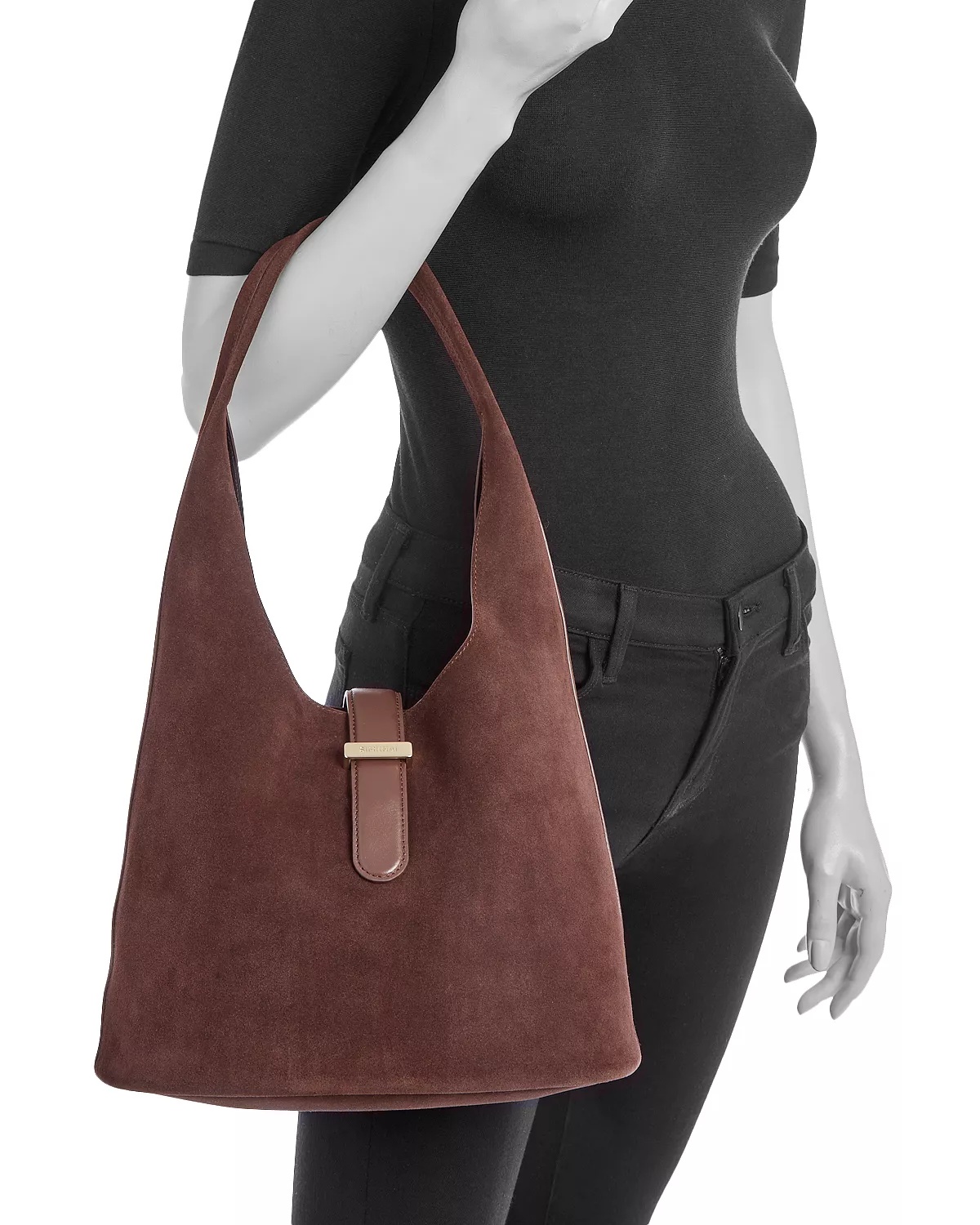 Khai Suede Hobo Bag - 2