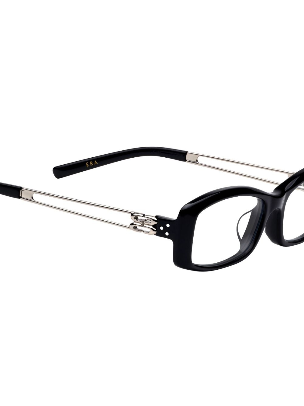 geometric-frame glasses - 4