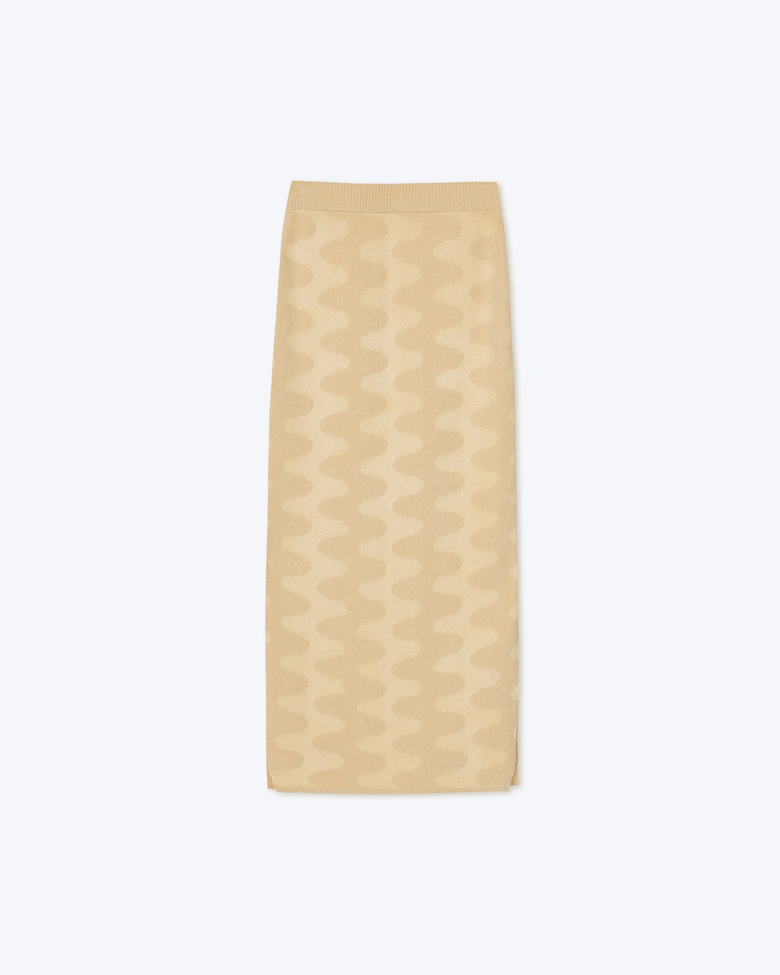 BRIA - Midi tube skirt - Creme - 1