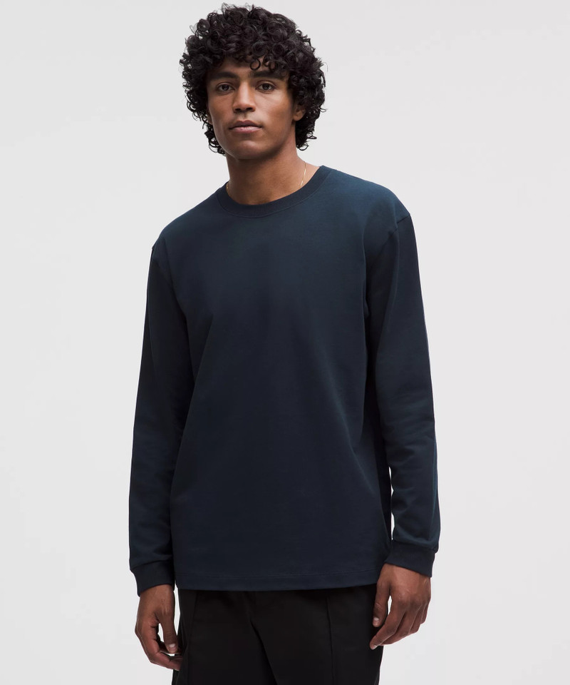 Heavyweight Cotton Jersey Long-Sleeve Shirt 1