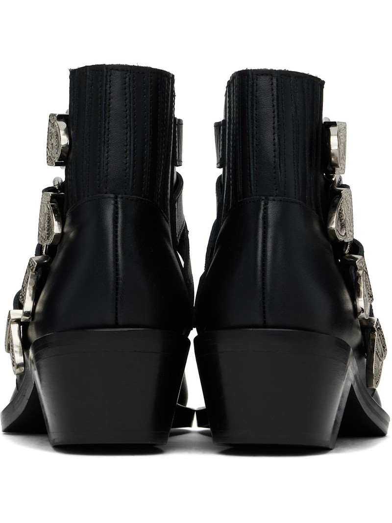 Black Buckle Boots 2