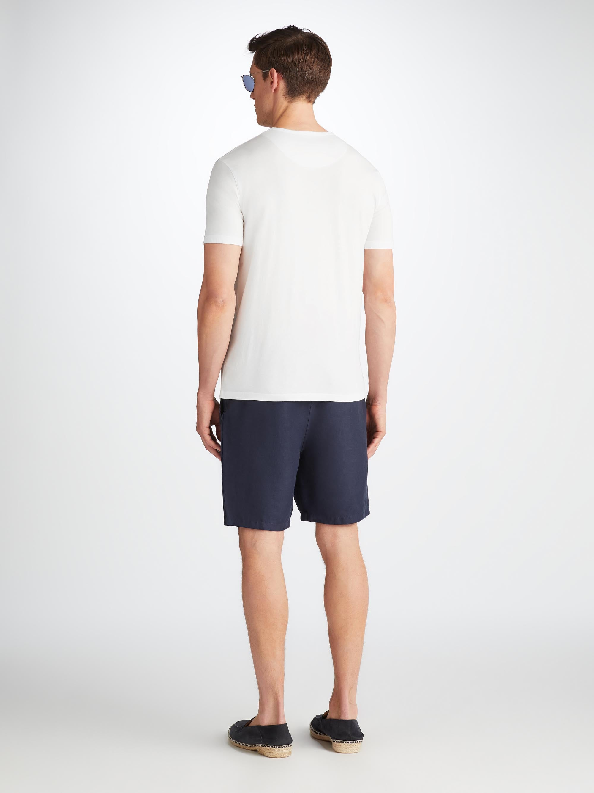 Men's T-Shirt Riley Pima Cotton White - 4