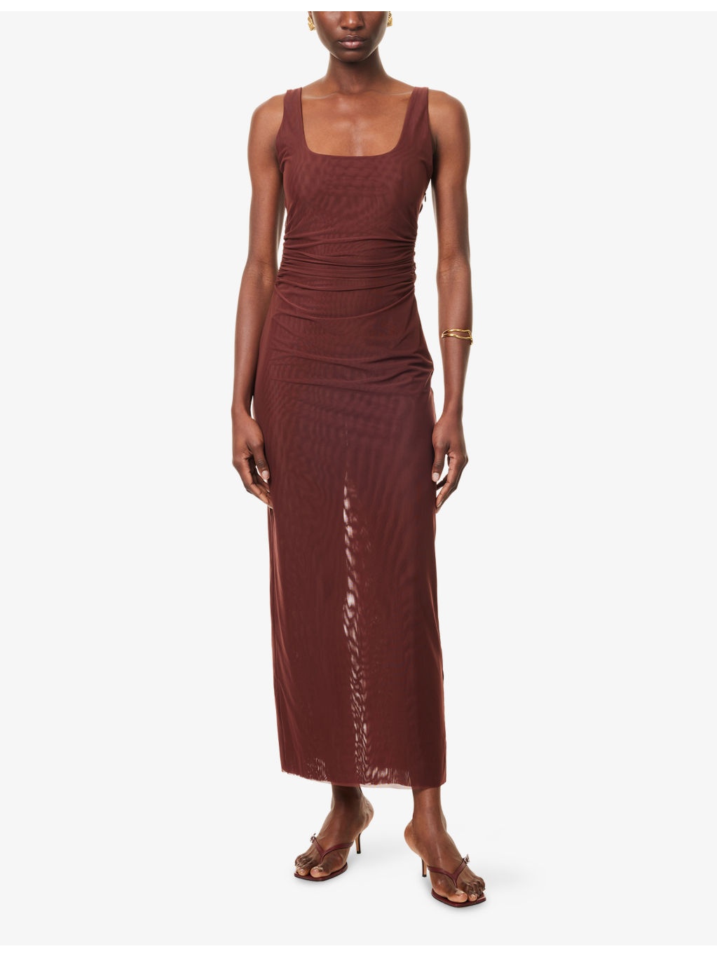 Jacques Twisted Jersey Midi Dress - 3