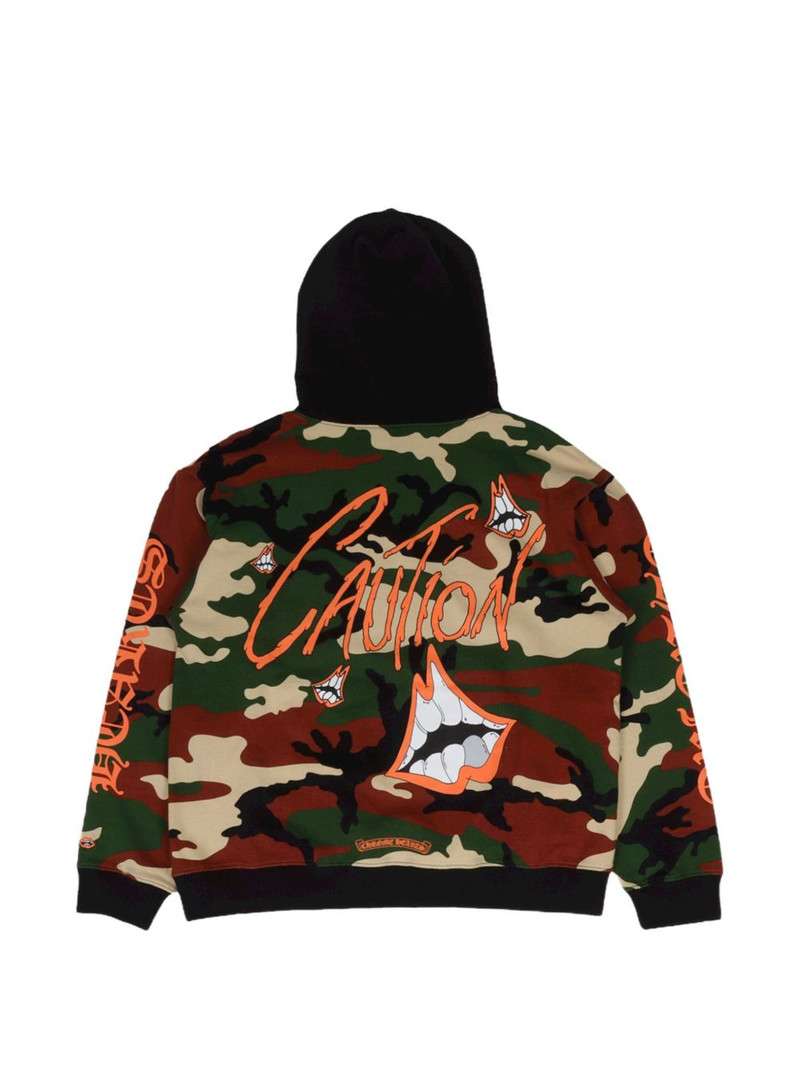 Chrome Hearts Matty Boy camouflage hoodie outlook