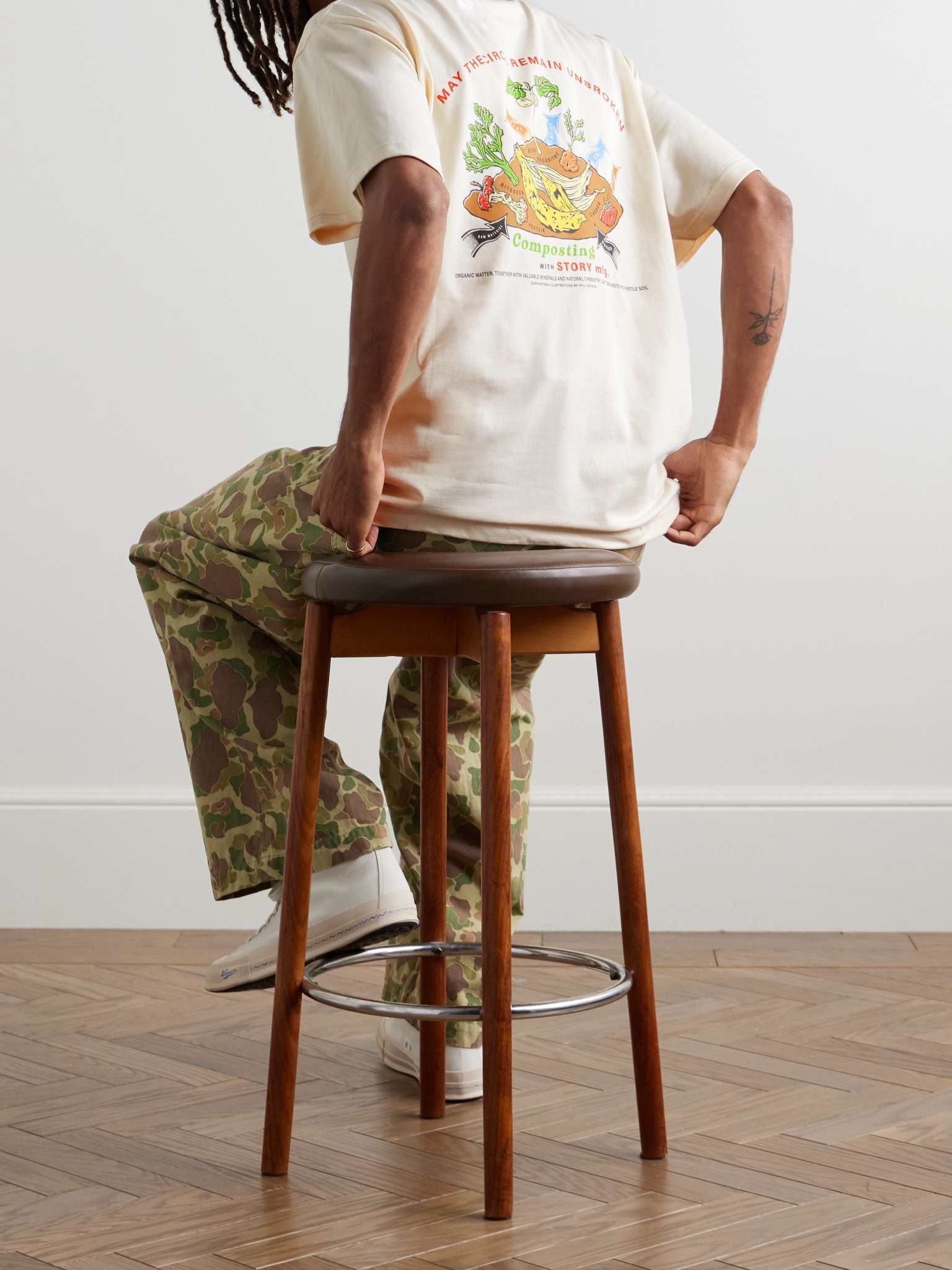 Grateful Logo-Print Organic Cotton-Jersey T-Shirt - 2