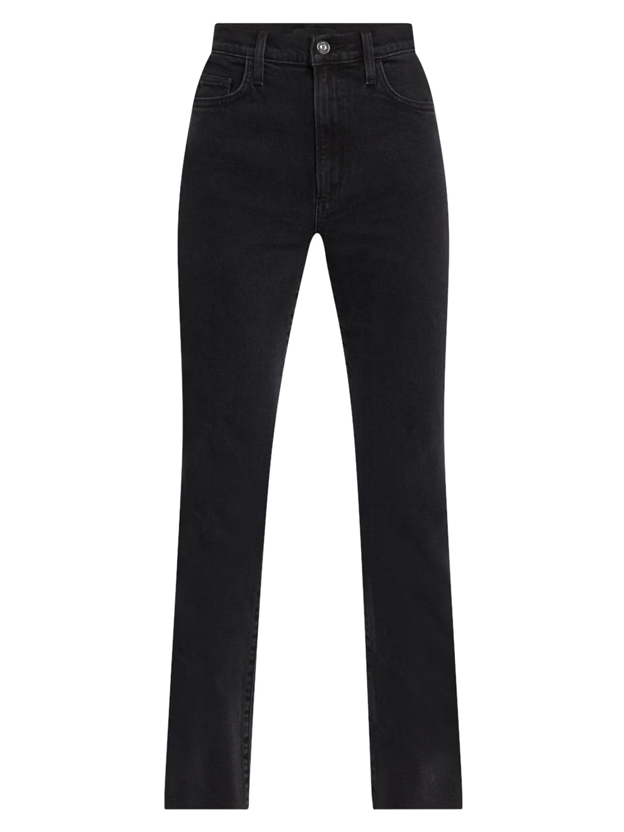 Women's The Valentina Ankle Flare Jeans - Black - 1