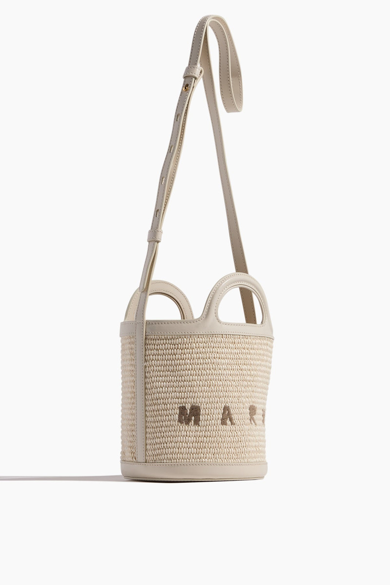 Tropicalia Small Bucket Bag in Shell 4