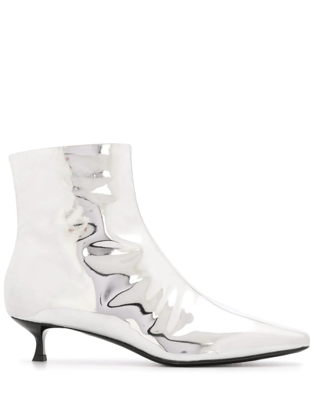 metallic ankle boots - 1