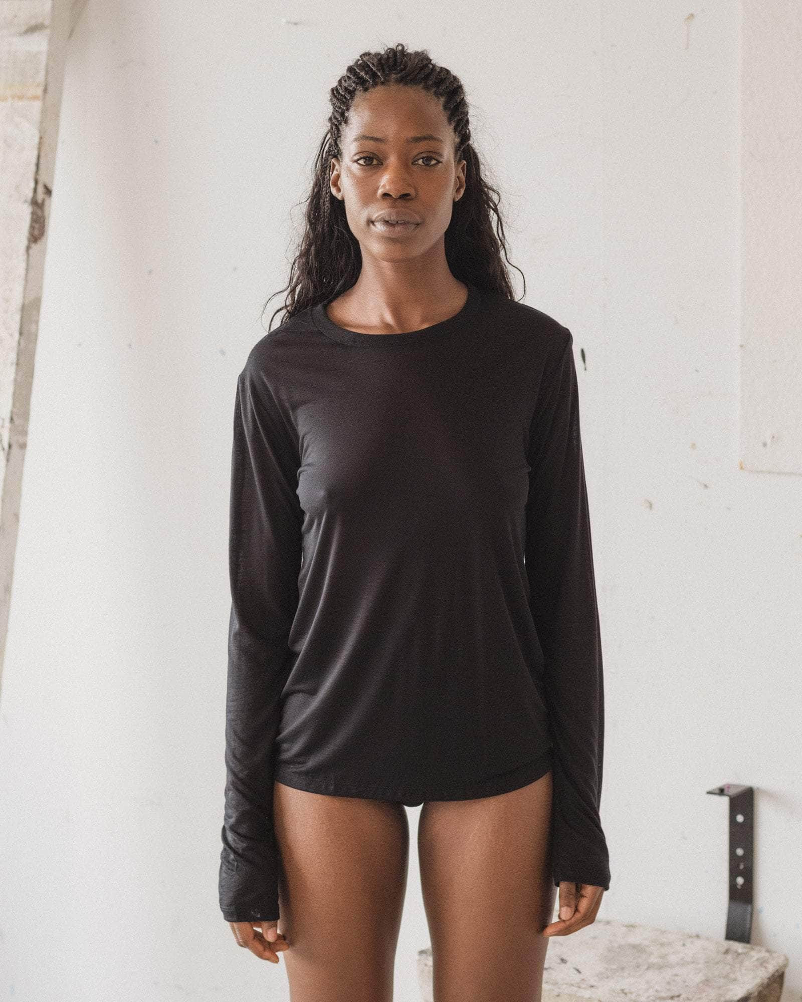 Pack - 2 Long Sleeve Tee - Bamboo Lyocell - 5