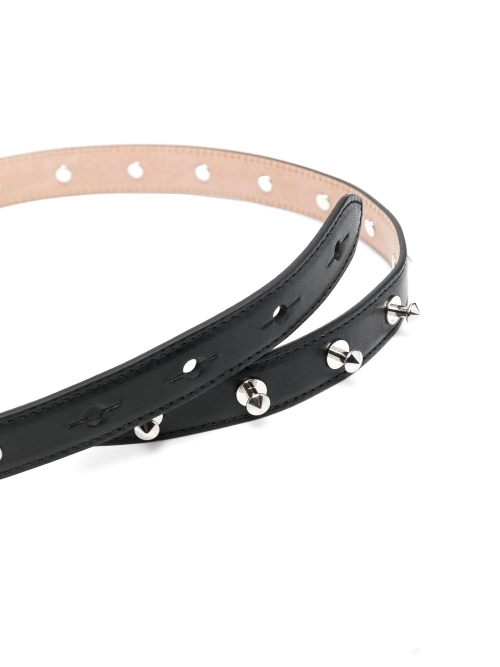 studded leather belt - 2