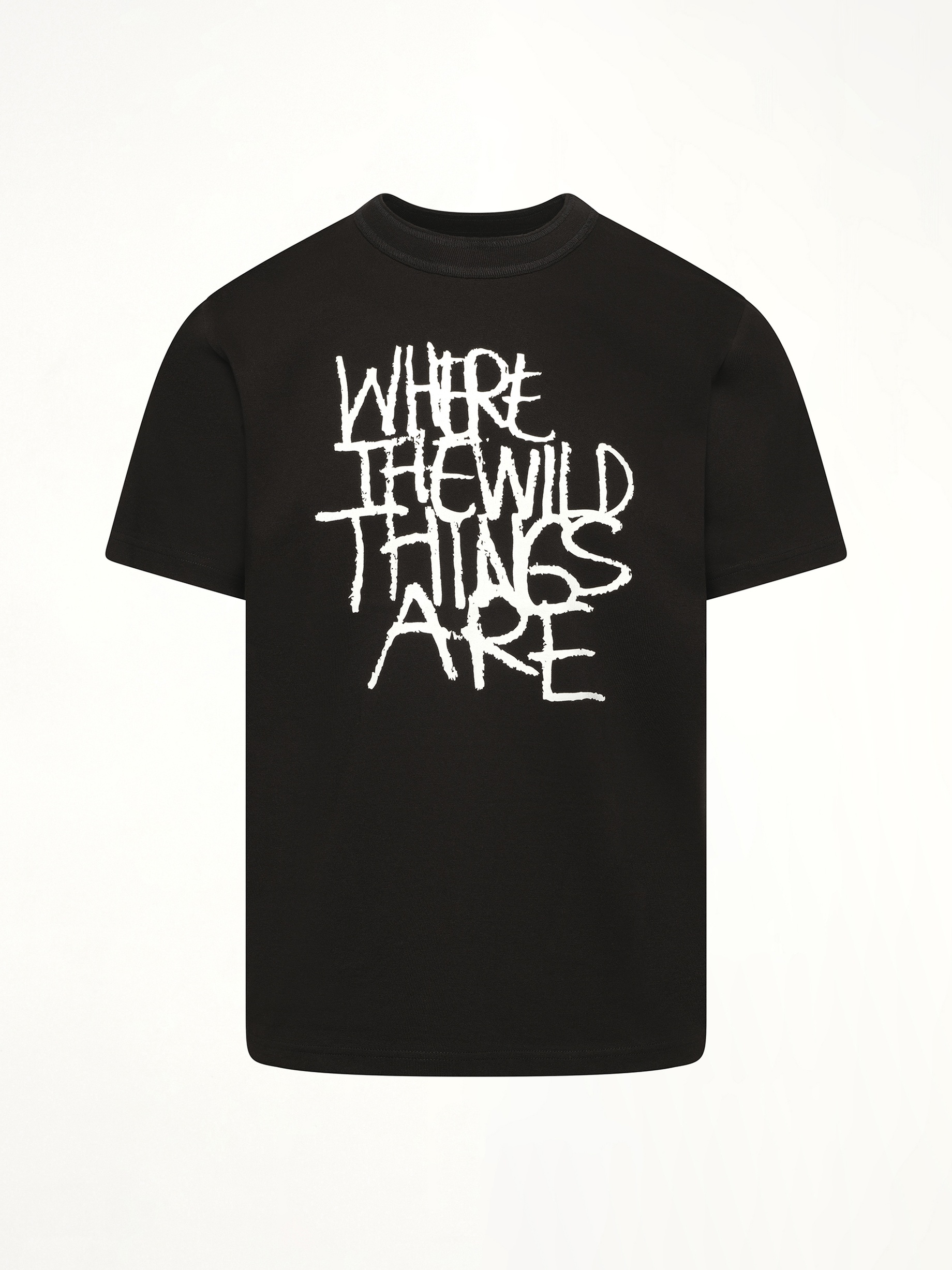WHERE THE WILD THINGS ARE Logo T-Shirt in Black - 2