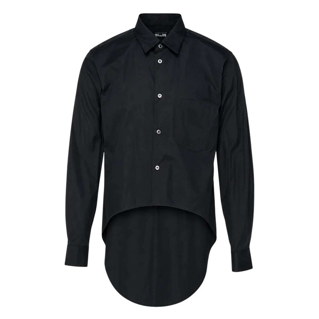 Cotton Broad Long Sleeve Shirt - 1