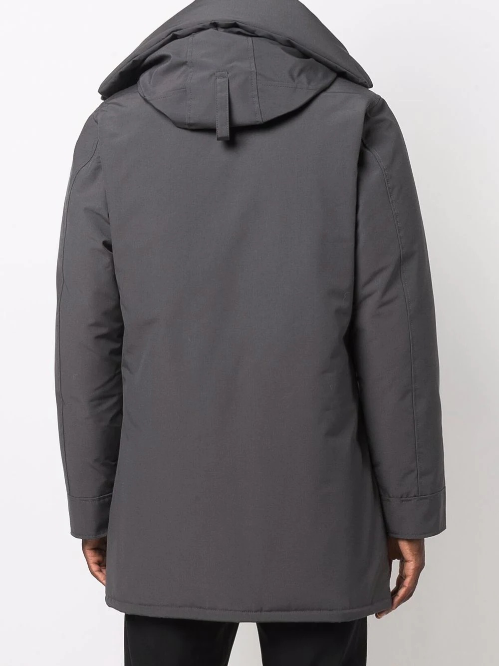 hooded down coat - 4