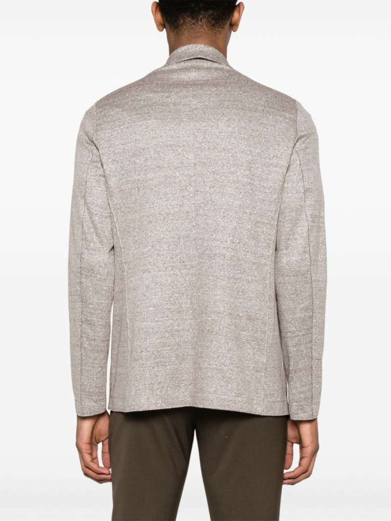 single-breasted knitted blazer 4