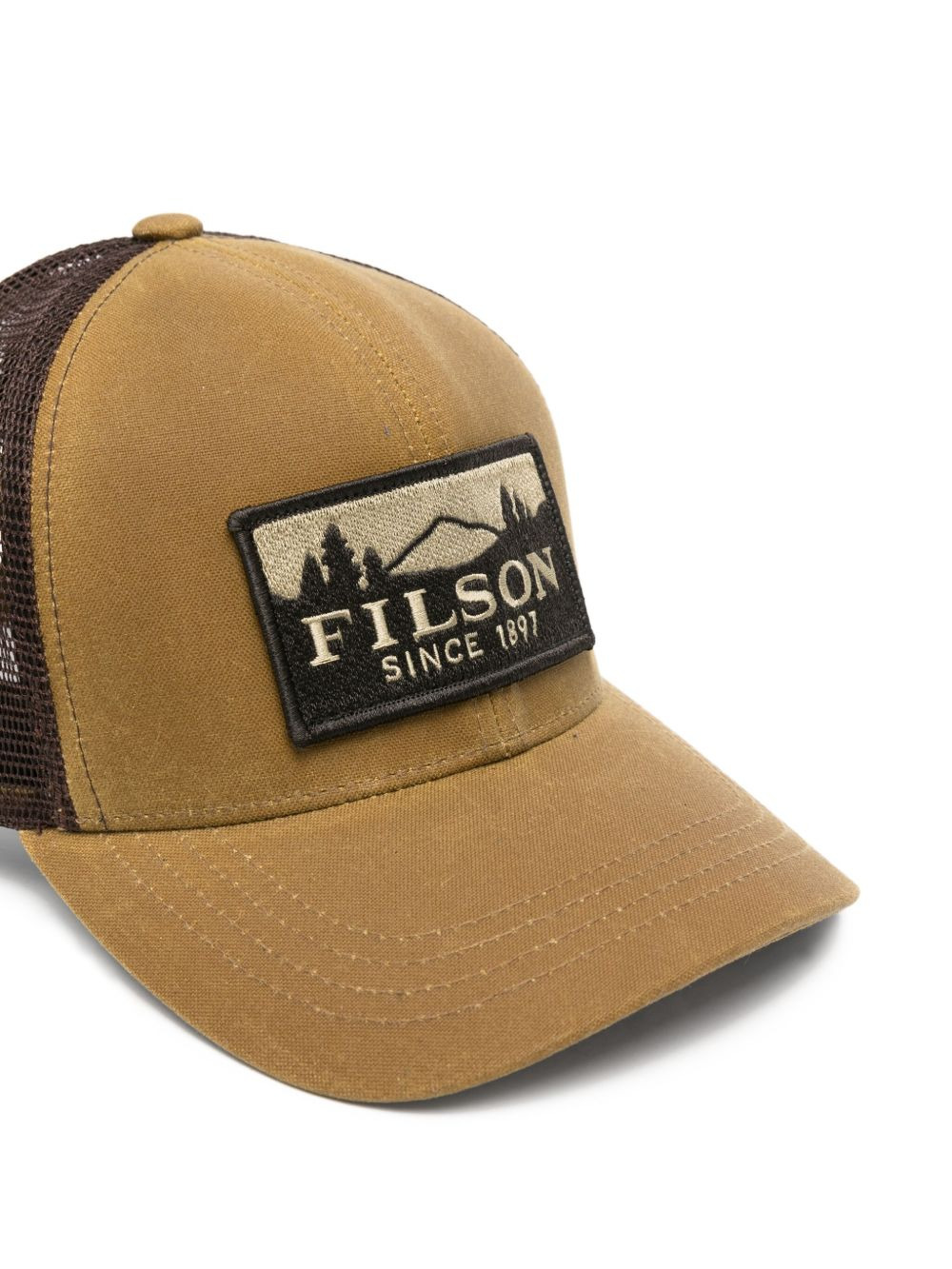 logo-patch trucker cap - 3