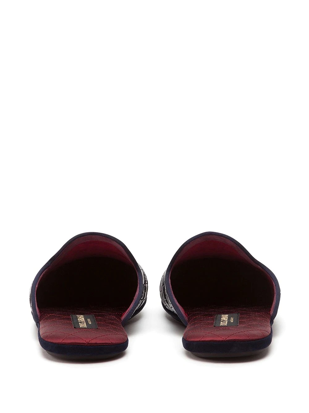 croc-effect slippers - 3