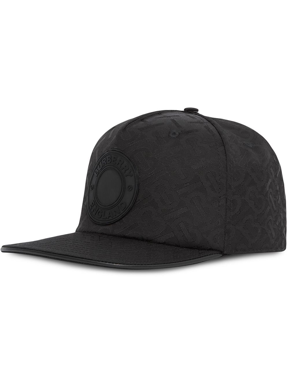 monogram-jacquard baseball cap - 1