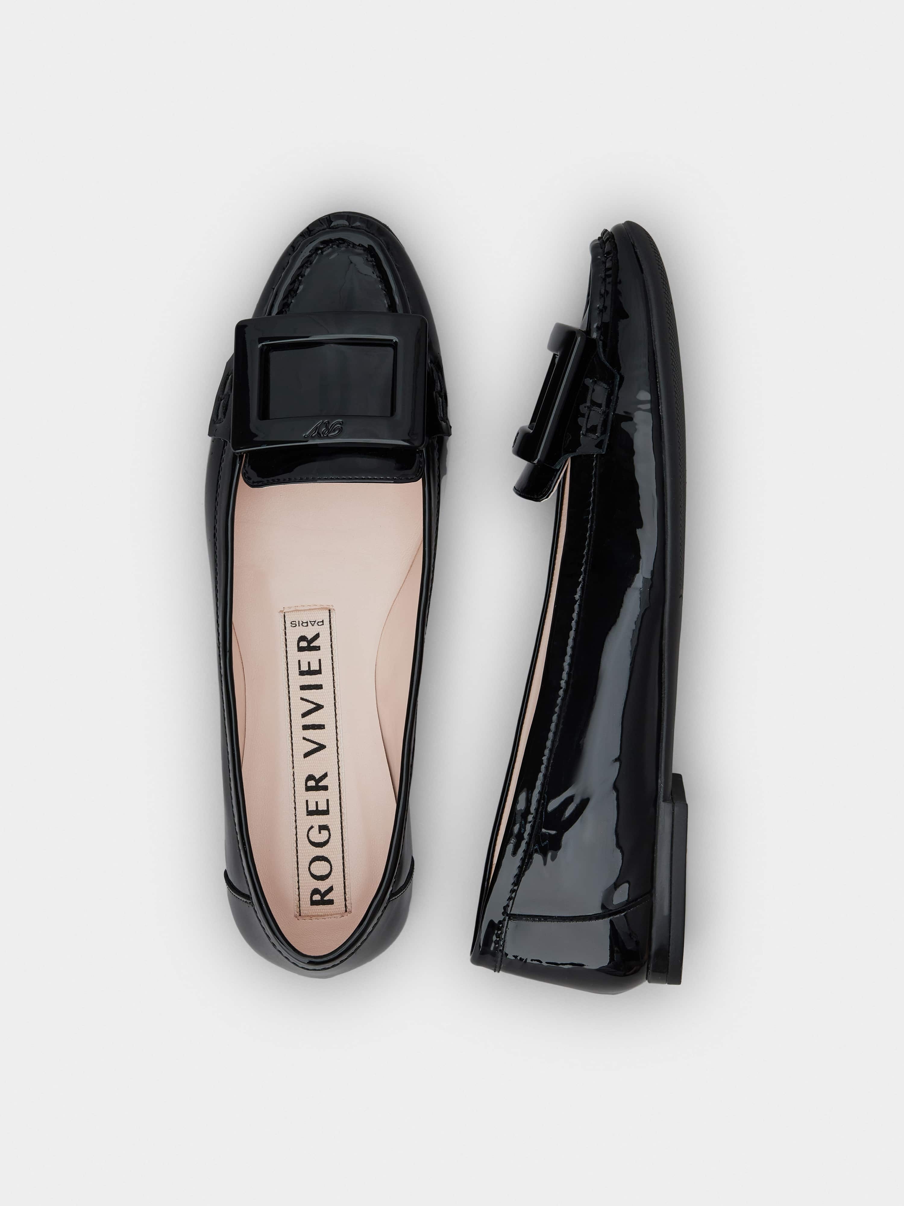 Lacquered Buckle Loafers in Patent Leather - 4
