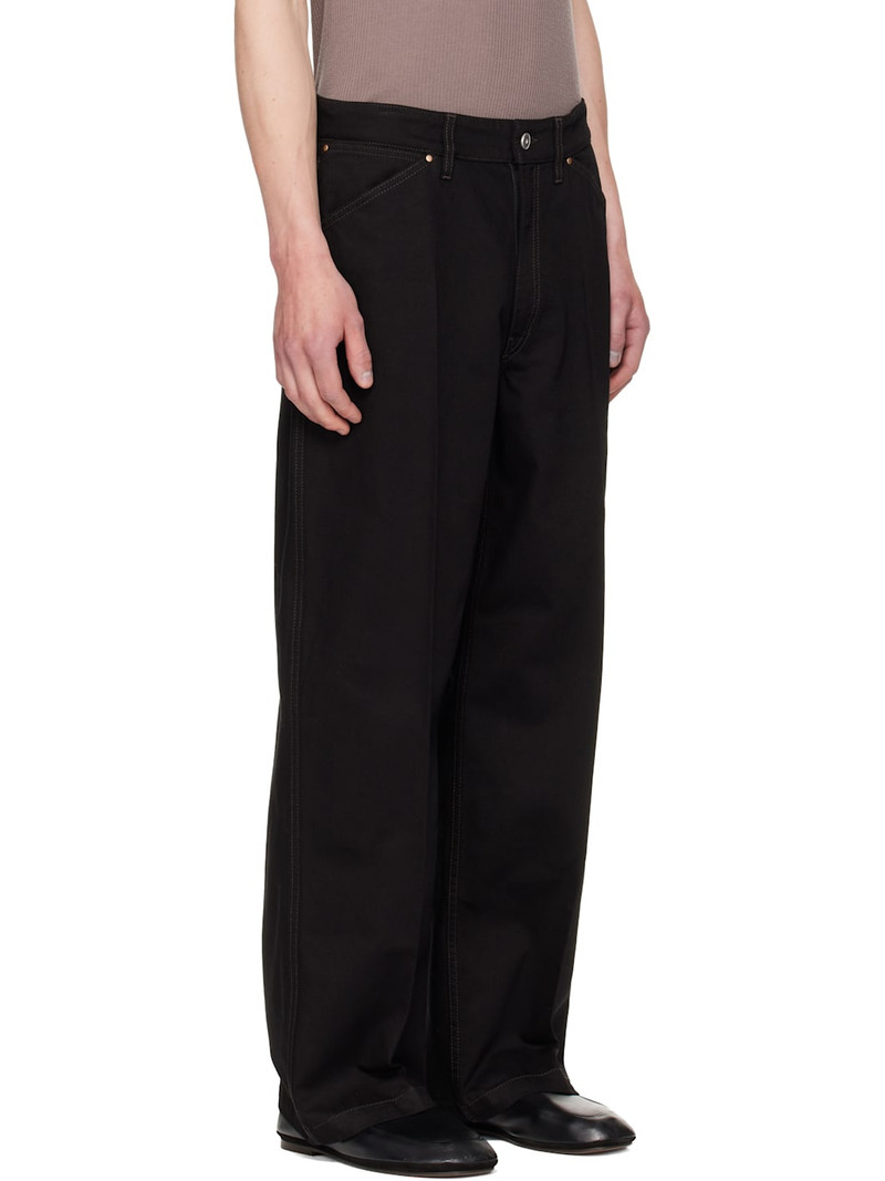 Black Wide Jeans 2
