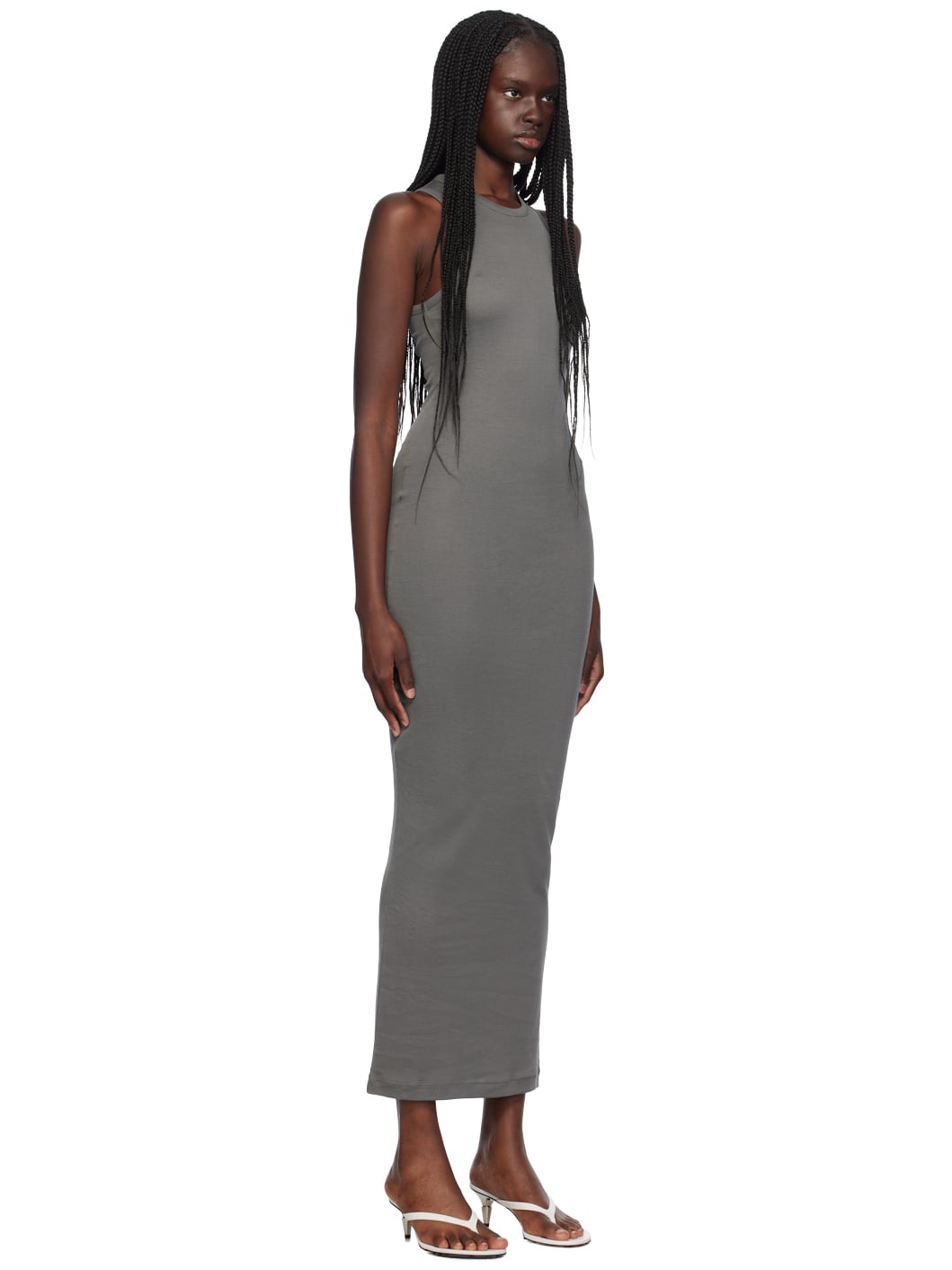 Gray Tank Maxi Dress - 2
