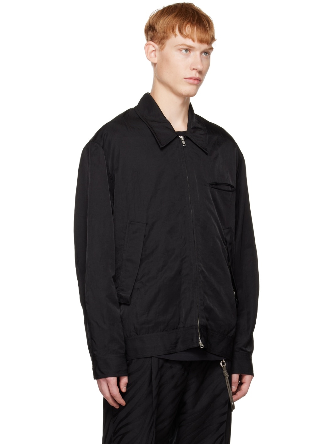 Black Iridescent Jacket - 2