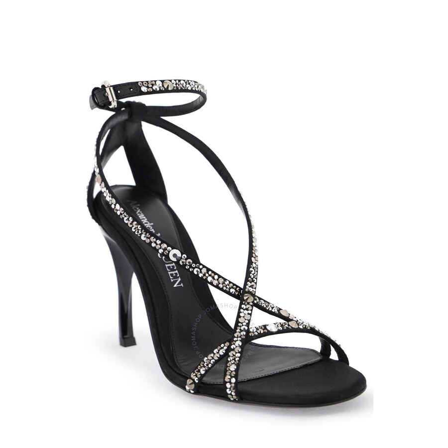 Alexander Mcqueen Armadillo 95 mm Twisted Satin Sandals - 2