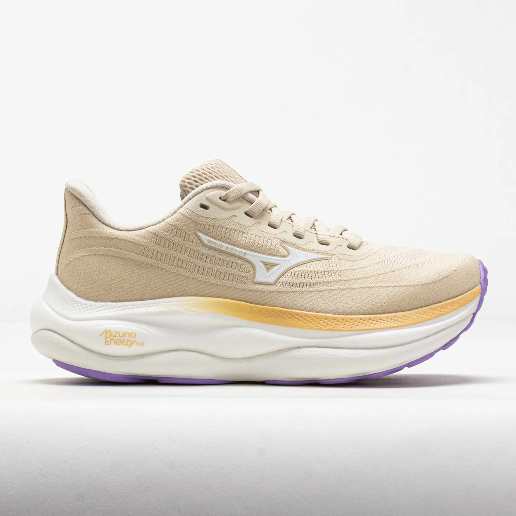 Mizuno Wave Sky 9 Women's Summer Sand/White - 1