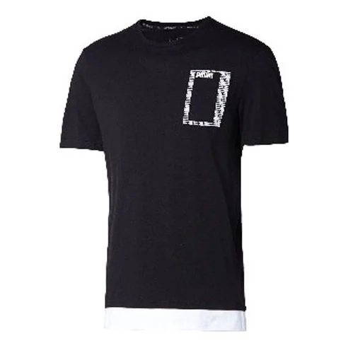 PUMA Logo Short Sleeve Summer Rebel Black 853172-01 - 1