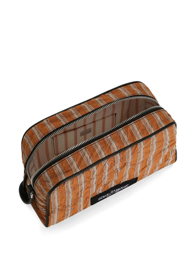 Froissé fabric handbag 4