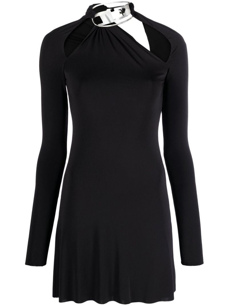 logo-plaque minidress 1